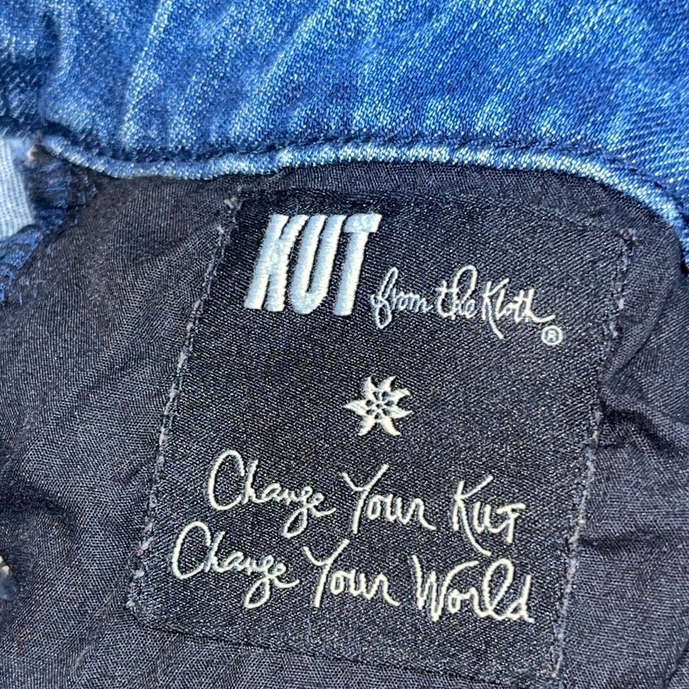 Kut from Kloth Farrah baby bootcut jeans. Size 8 GUC - Picture 8 of 9